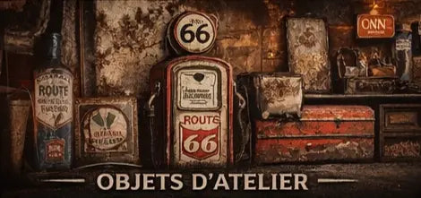 OBJETS D'ATELIER - AMERICAN IRON - Authentic US Imports