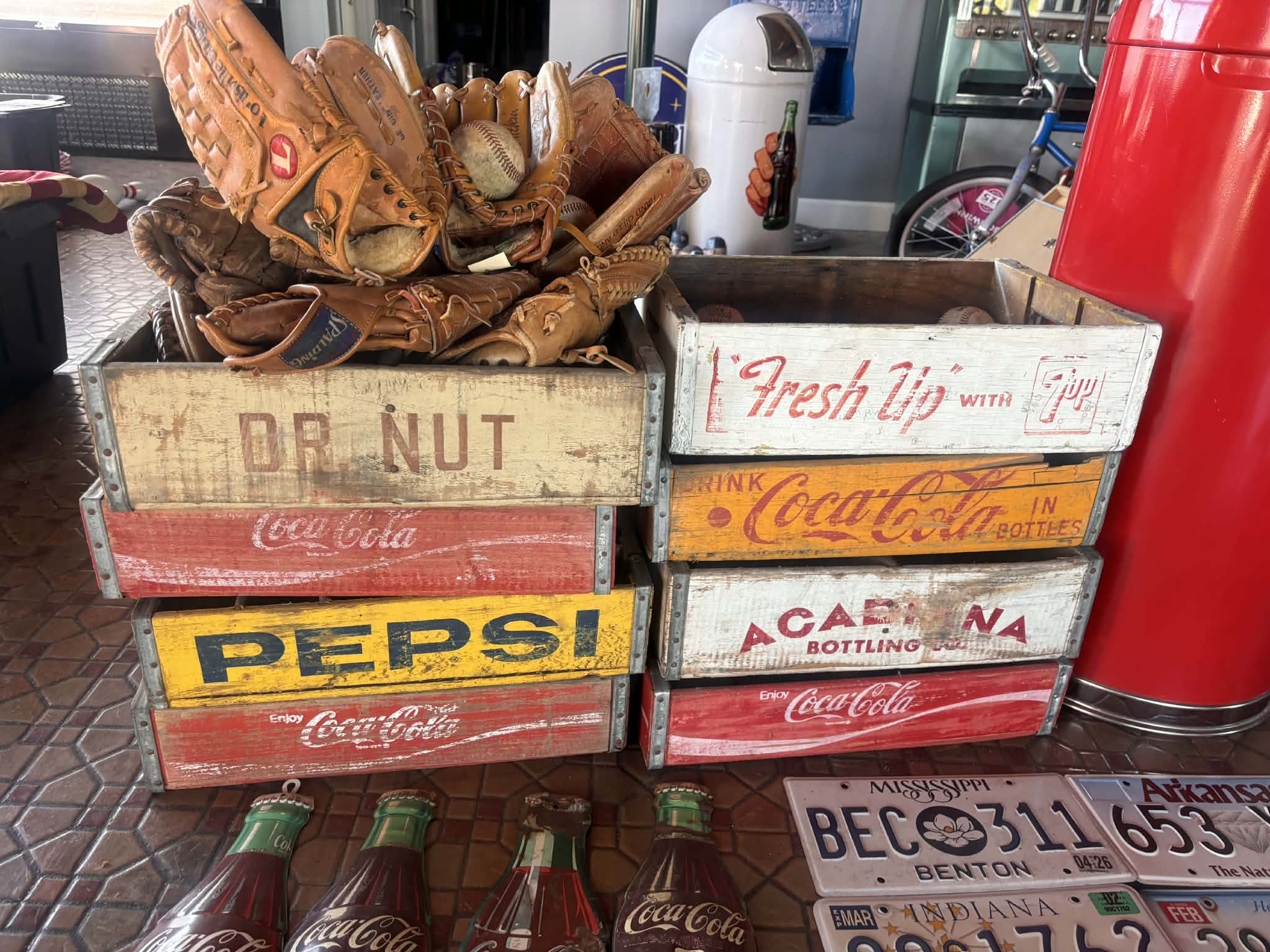 Caisse en bois SODA AMERICAN IRON - Authentic US Imports