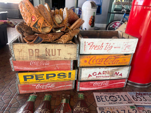 Caisse en bois SODA AMERICAN IRON - Authentic US Imports